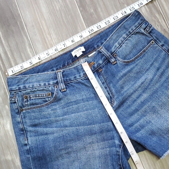 J. Crew High Rise Cut-off Denim Shorts | Size 26 - Picture 4 of 5